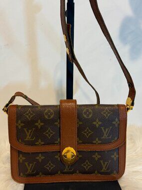 Rare Vintage Louis Vuitton Monogram Sac Vendôme Shoulder Bag - Pre-Date Code Era